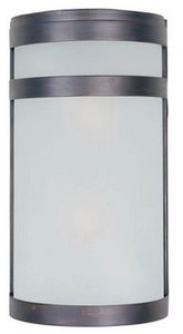 Maxim 5002ftoi, Arc Outdoor Wall Sconce Lighting, 120 Total Watts, Oil Rubbed Bronze