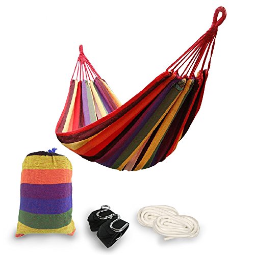 Wehammock  The Comfiest Two Person Double Cozy Brazilian Nest Hammock With Tree Straps Indoor Outdoor Backyard