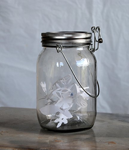 Solar Jar-solar Powered Led Lanternamp Table Light By Amazing Interiors