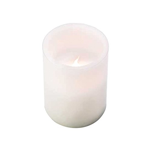 Koehlerhomedecor Classic White Flameless Candle